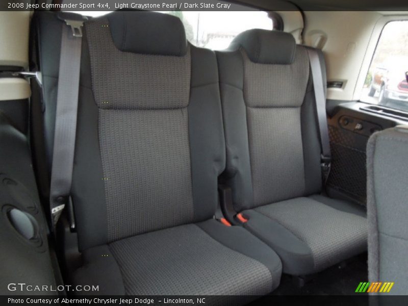 Light Graystone Pearl / Dark Slate Gray 2008 Jeep Commander Sport 4x4