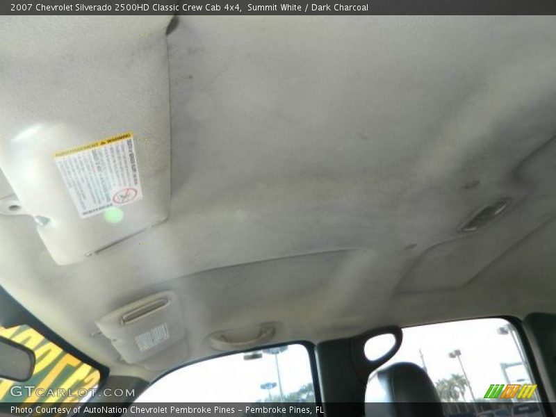 Summit White / Dark Charcoal 2007 Chevrolet Silverado 2500HD Classic Crew Cab 4x4