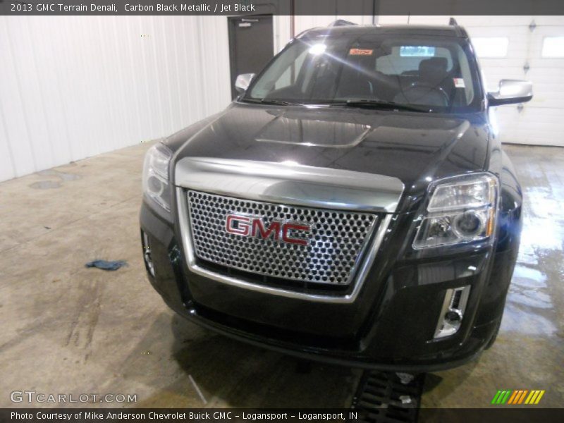 Carbon Black Metallic / Jet Black 2013 GMC Terrain Denali