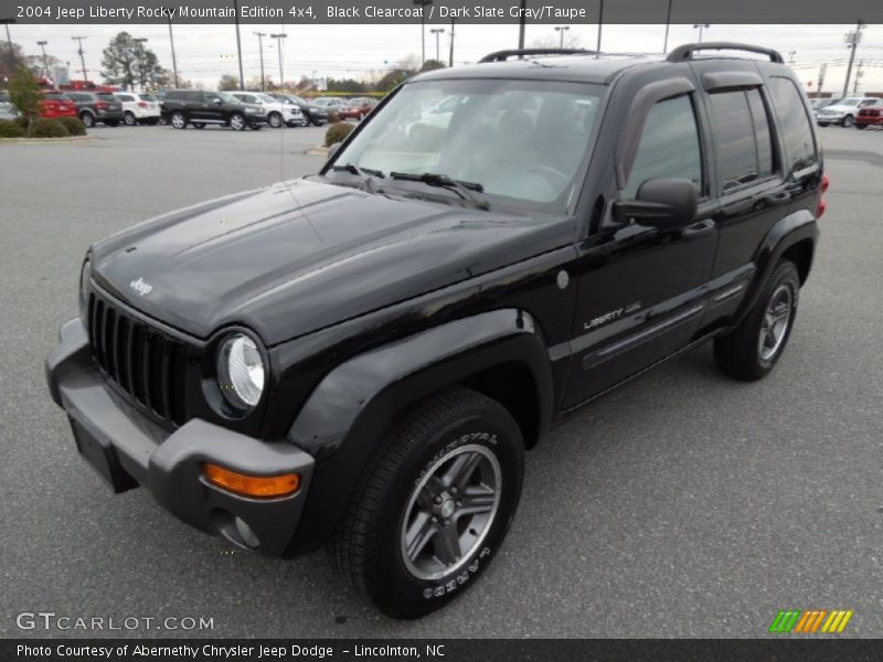Black Clearcoat / Dark Slate Gray/Taupe 2004 Jeep Liberty Rocky Mountain Edition 4x4