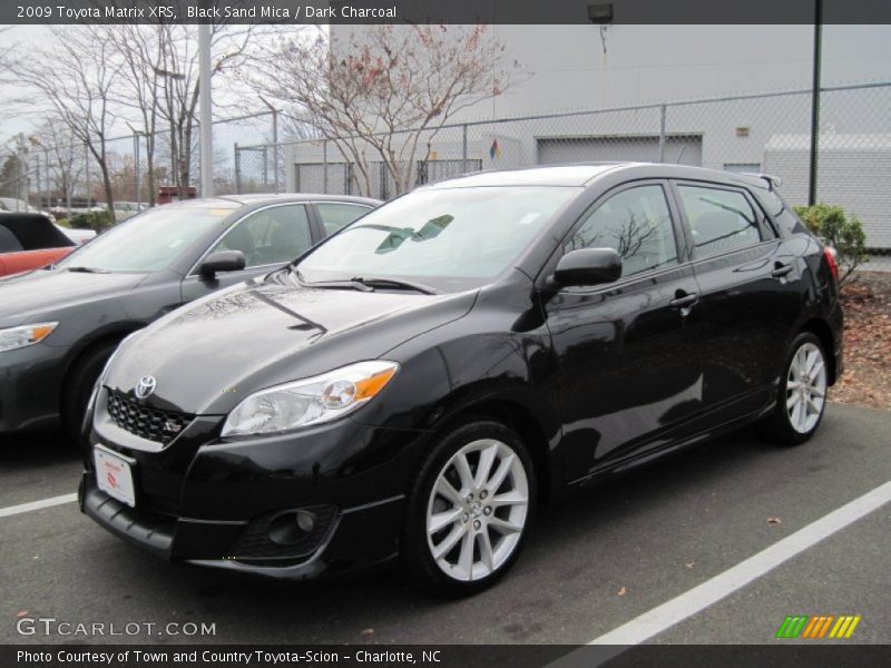 Black Sand Mica / Dark Charcoal 2009 Toyota Matrix XRS