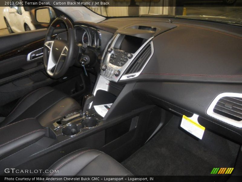 Carbon Black Metallic / Jet Black 2013 GMC Terrain Denali