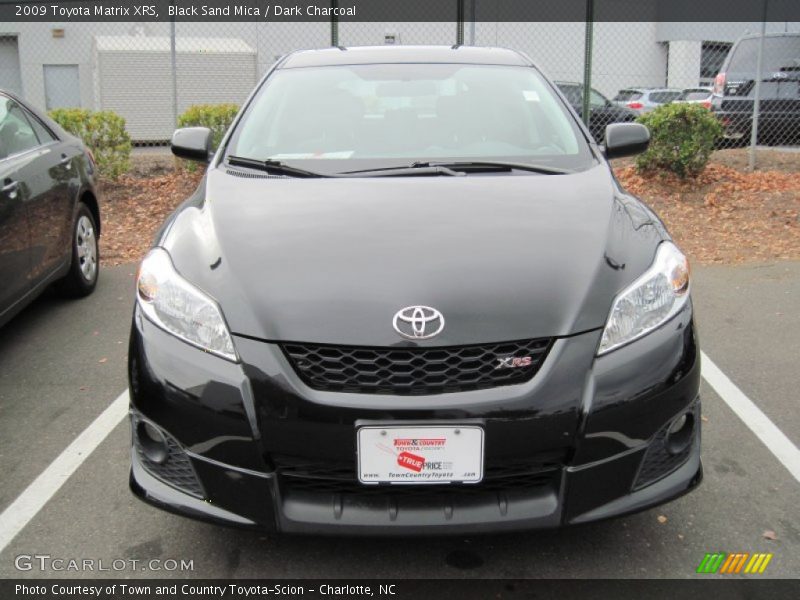 Black Sand Mica / Dark Charcoal 2009 Toyota Matrix XRS