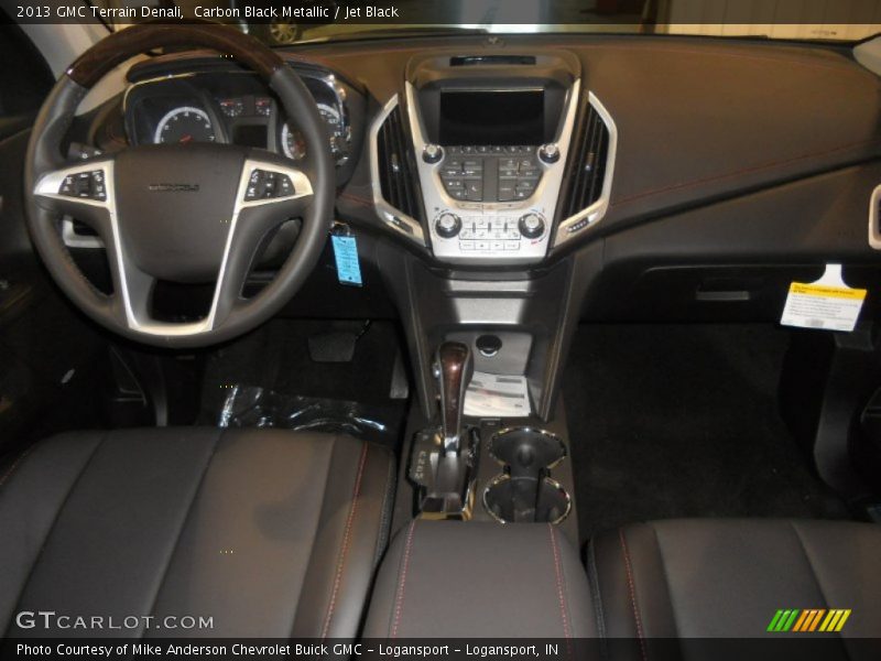 Carbon Black Metallic / Jet Black 2013 GMC Terrain Denali