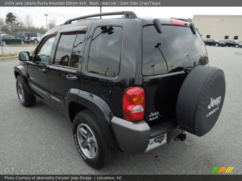 Black Clearcoat / Dark Slate Gray/Taupe 2004 Jeep Liberty Rocky Mountain Edition 4x4