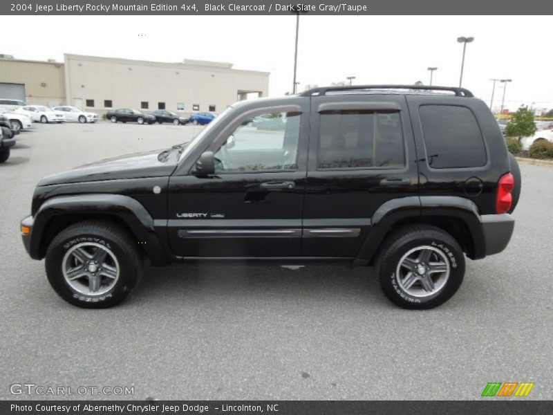 Black Clearcoat / Dark Slate Gray/Taupe 2004 Jeep Liberty Rocky Mountain Edition 4x4