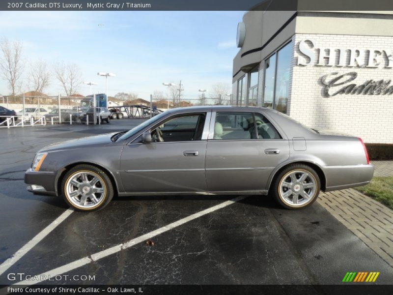 Mystic Gray / Titanium 2007 Cadillac DTS Luxury