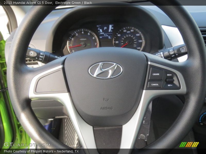  2013 Accent GS 5 Door Steering Wheel