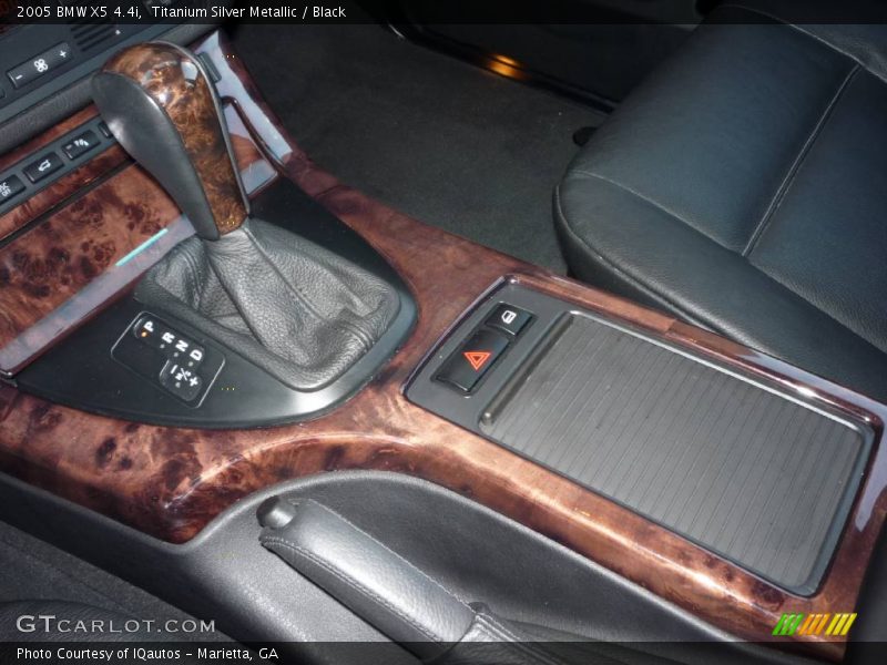 Titanium Silver Metallic / Black 2005 BMW X5 4.4i