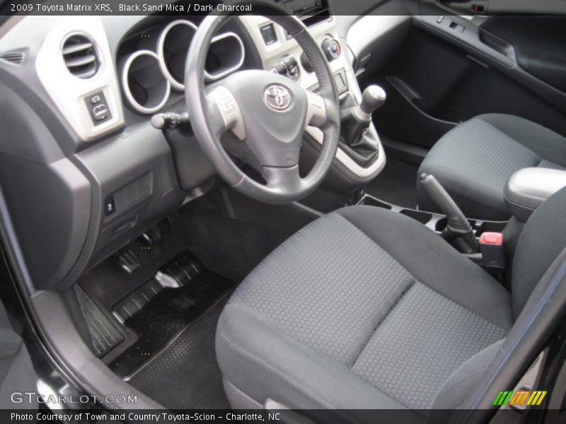 Black Sand Mica / Dark Charcoal 2009 Toyota Matrix XRS