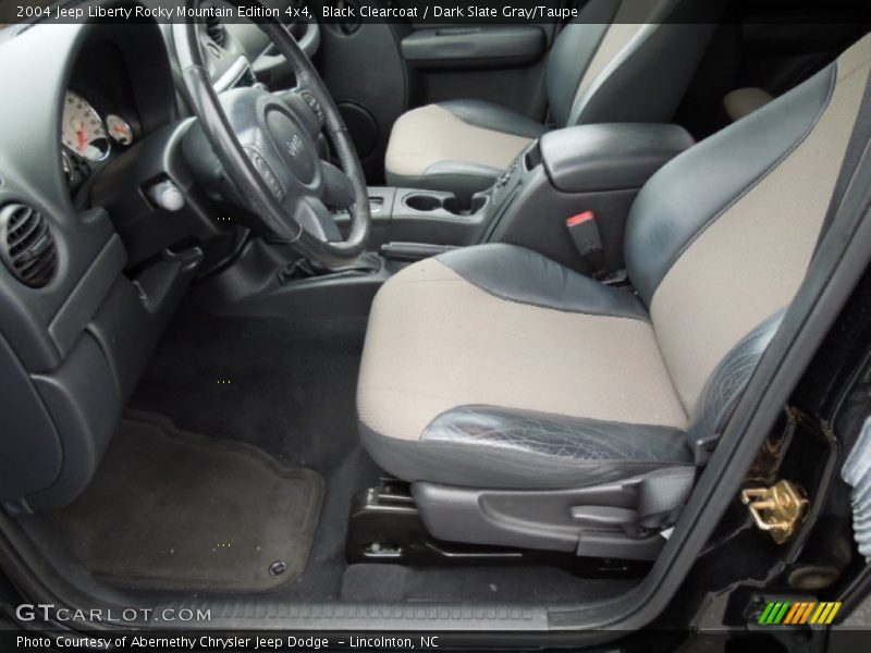 Black Clearcoat / Dark Slate Gray/Taupe 2004 Jeep Liberty Rocky Mountain Edition 4x4