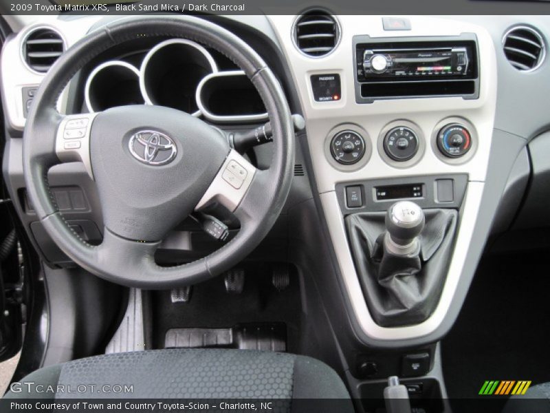 Black Sand Mica / Dark Charcoal 2009 Toyota Matrix XRS
