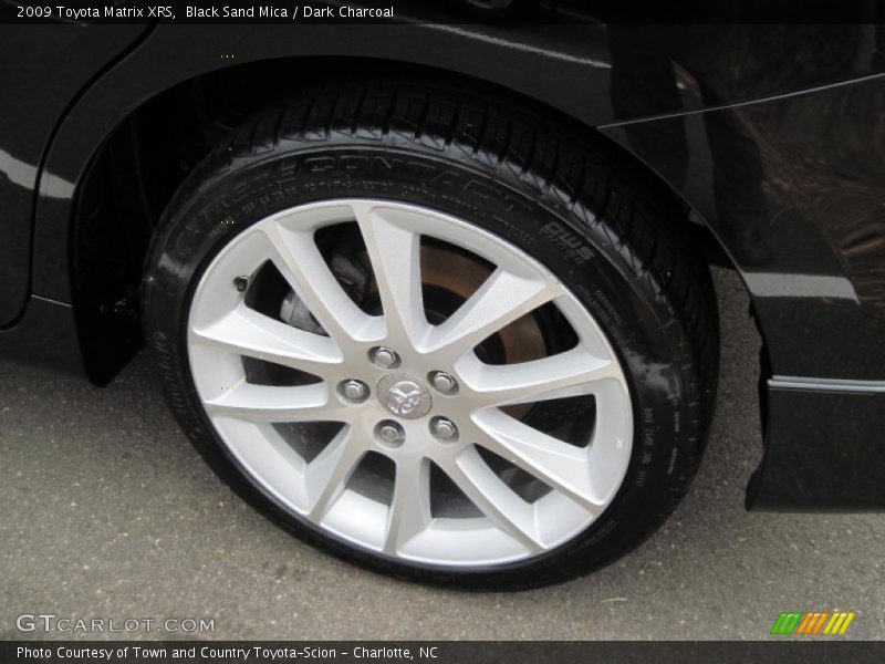 Black Sand Mica / Dark Charcoal 2009 Toyota Matrix XRS