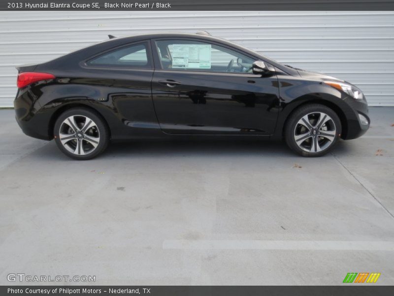  2013 Elantra Coupe SE Black Noir Pearl