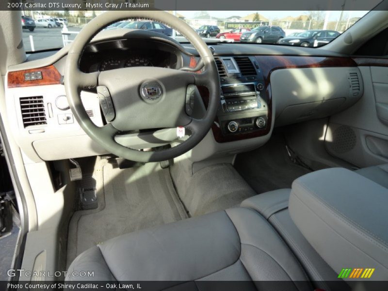 Mystic Gray / Titanium 2007 Cadillac DTS Luxury