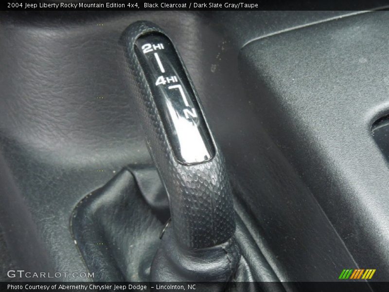 Controls of 2004 Liberty Rocky Mountain Edition 4x4