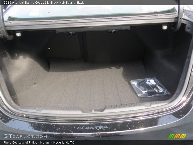  2013 Elantra Coupe SE Trunk
