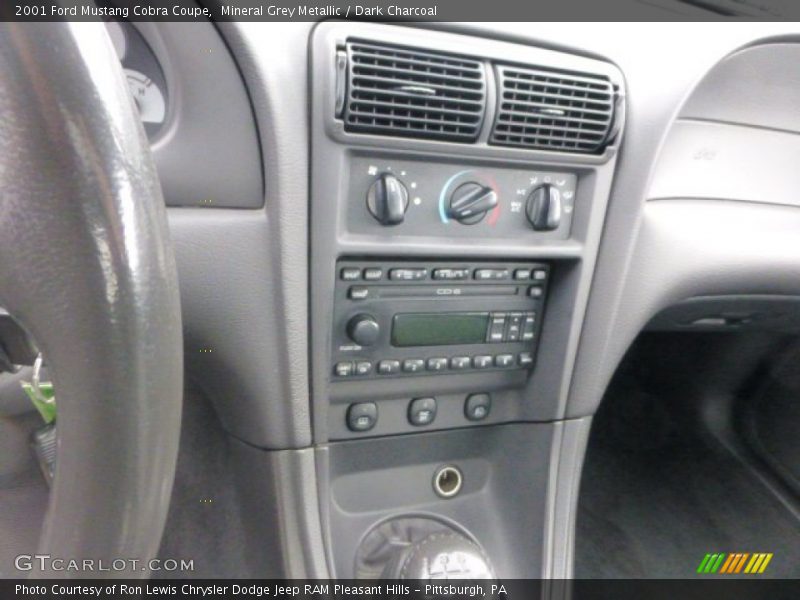 Controls of 2001 Mustang Cobra Coupe