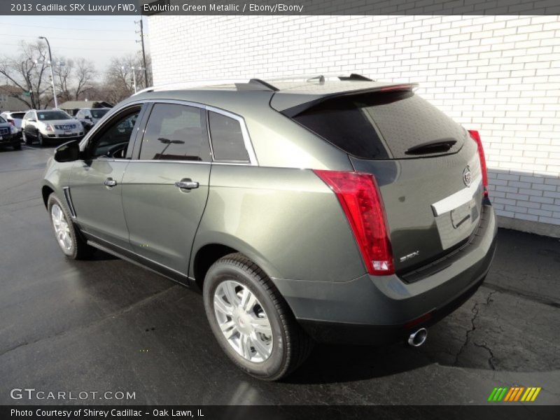  2013 SRX Luxury FWD Evolution Green Metallic