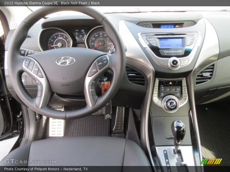 Dashboard of 2013 Elantra Coupe SE