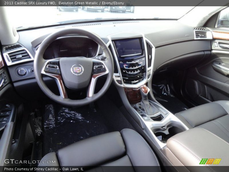 Ebony/Ebony Interior - 2013 SRX Luxury FWD 