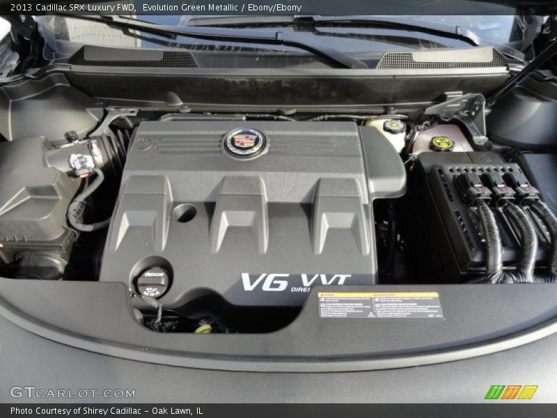 2013 SRX Luxury FWD Engine - 3.6 Liter SIDI DOHC 24-Valve VVT V6