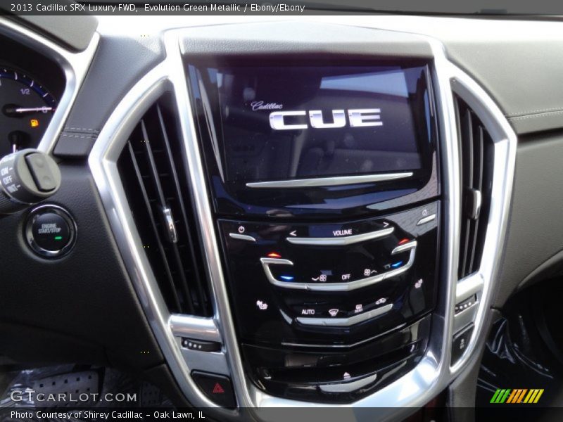 Controls of 2013 SRX Luxury FWD