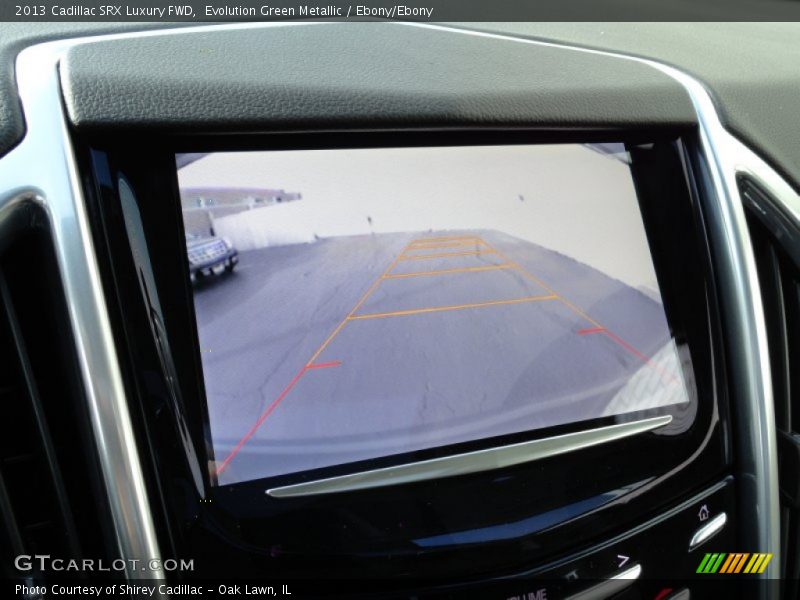 Evolution Green Metallic / Ebony/Ebony 2013 Cadillac SRX Luxury FWD