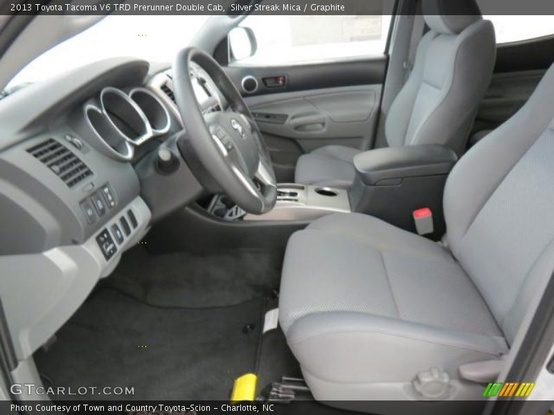 Silver Streak Mica / Graphite 2013 Toyota Tacoma V6 TRD Prerunner Double Cab