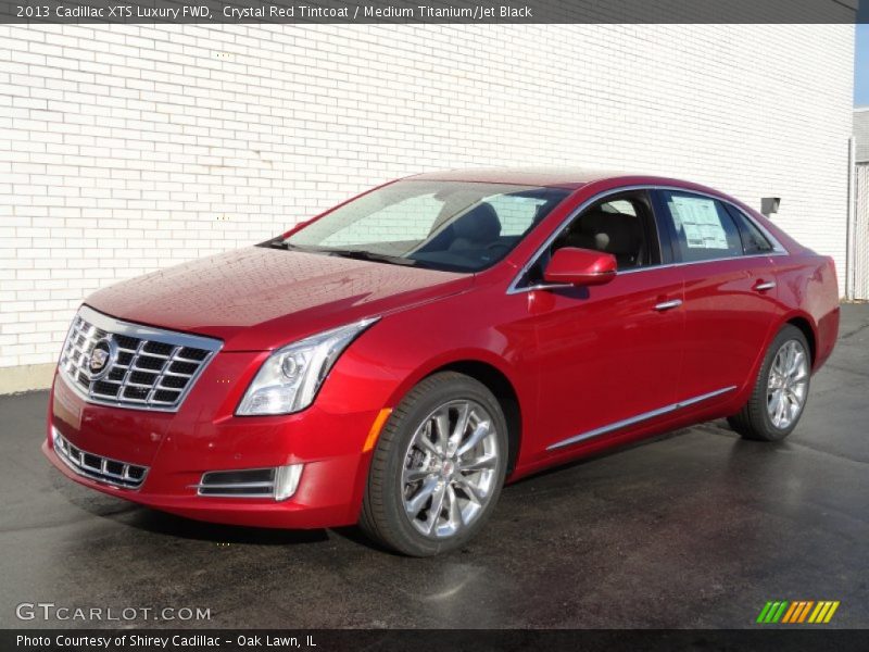 Crystal Red Tintcoat / Medium Titanium/Jet Black 2013 Cadillac XTS Luxury FWD