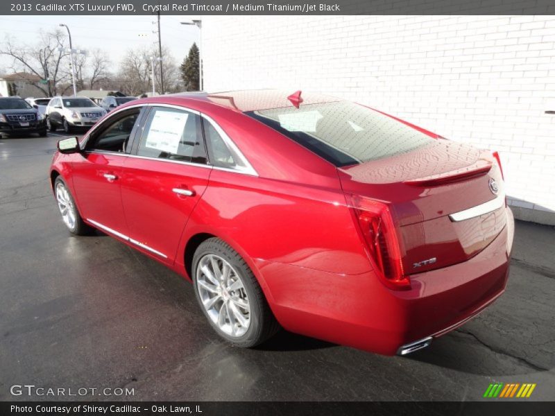 Crystal Red Tintcoat / Medium Titanium/Jet Black 2013 Cadillac XTS Luxury FWD