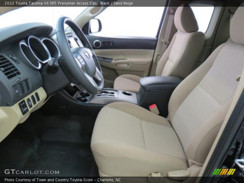 Black / Sand Beige 2013 Toyota Tacoma V6 SR5 Prerunner Access Cab