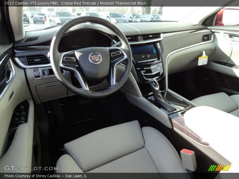 Crystal Red Tintcoat / Medium Titanium/Jet Black 2013 Cadillac XTS Luxury FWD