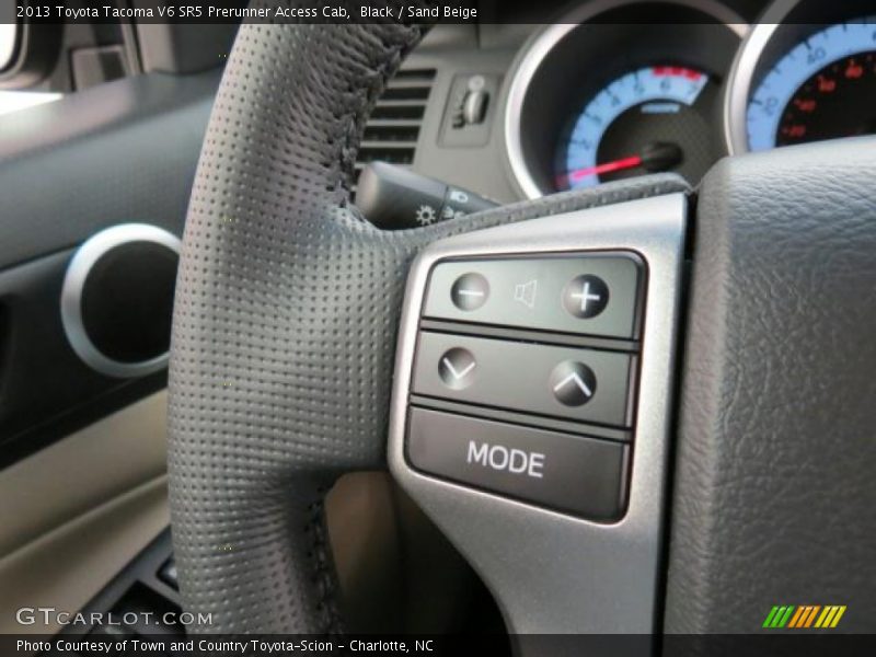 Black / Sand Beige 2013 Toyota Tacoma V6 SR5 Prerunner Access Cab