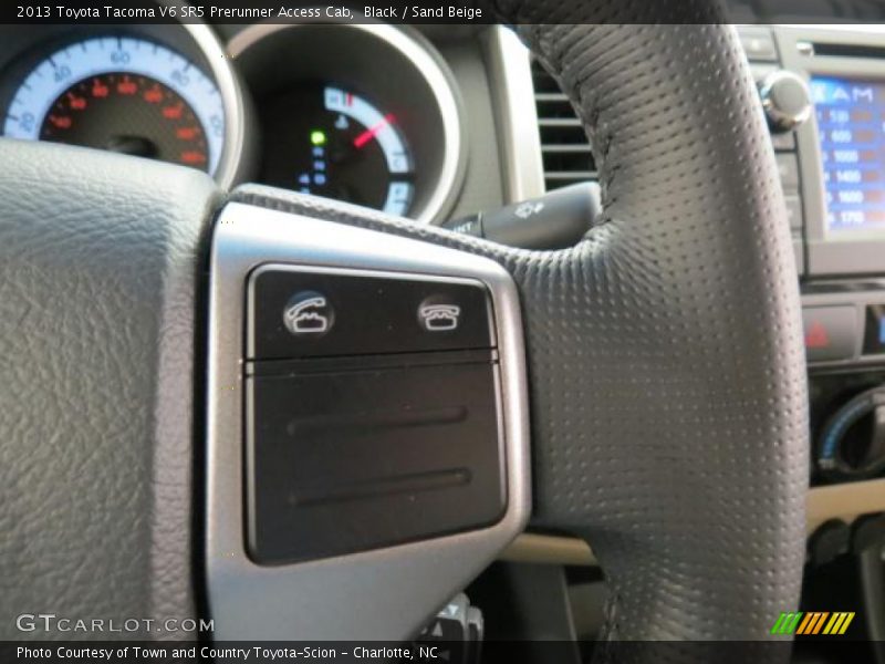 Black / Sand Beige 2013 Toyota Tacoma V6 SR5 Prerunner Access Cab
