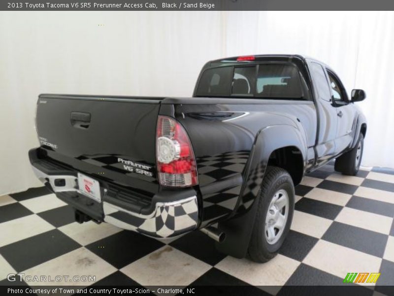 Black / Sand Beige 2013 Toyota Tacoma V6 SR5 Prerunner Access Cab