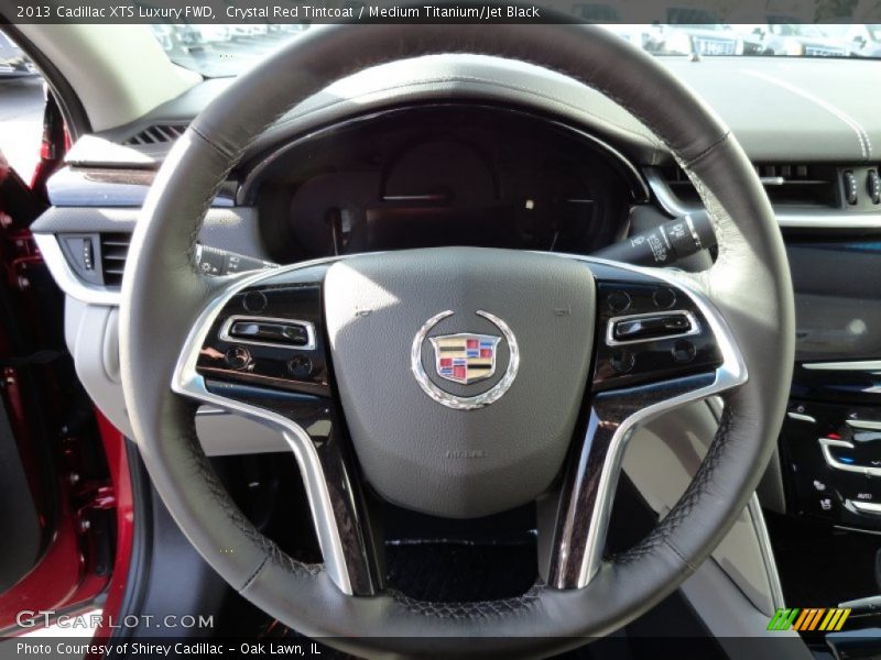 Crystal Red Tintcoat / Medium Titanium/Jet Black 2013 Cadillac XTS Luxury FWD