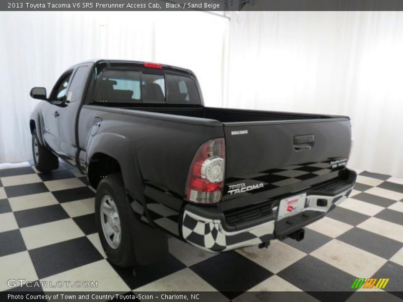Black / Sand Beige 2013 Toyota Tacoma V6 SR5 Prerunner Access Cab