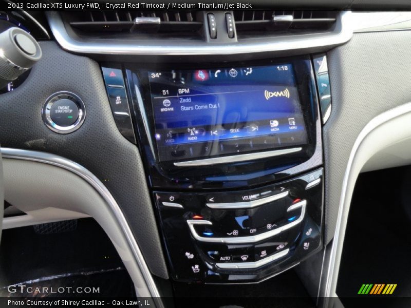 Crystal Red Tintcoat / Medium Titanium/Jet Black 2013 Cadillac XTS Luxury FWD