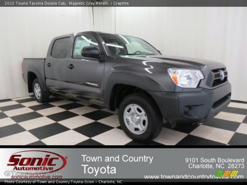 Magnetic Gray Metallic / Graphite 2013 Toyota Tacoma Double Cab