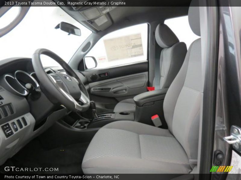  2013 Tacoma Double Cab Graphite Interior