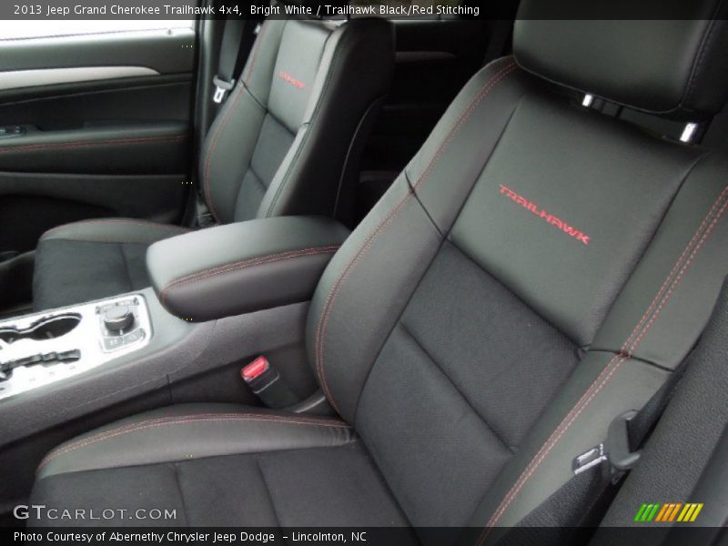 Front Seat of 2013 Grand Cherokee Trailhawk 4x4