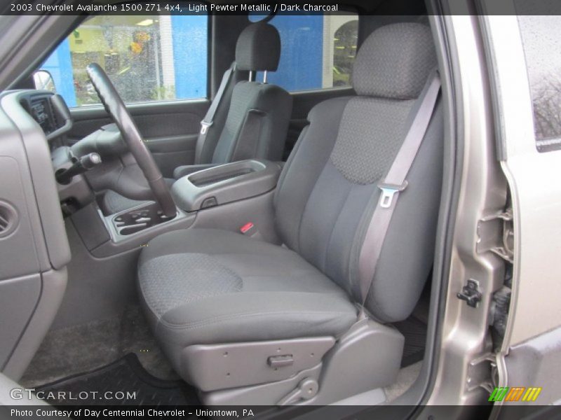 Light Pewter Metallic / Dark Charcoal 2003 Chevrolet Avalanche 1500 Z71 4x4
