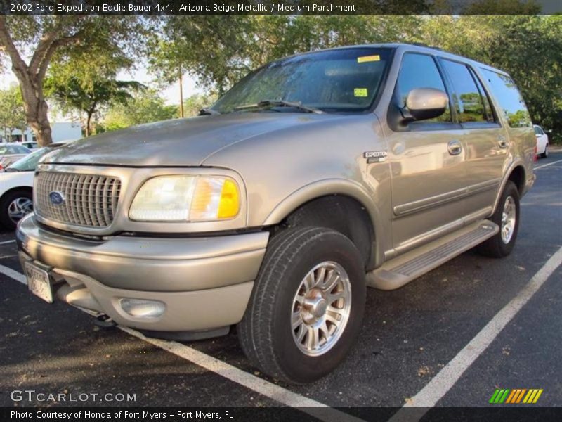Arizona Beige Metallic / Medium Parchment 2002 Ford Expedition Eddie Bauer 4x4