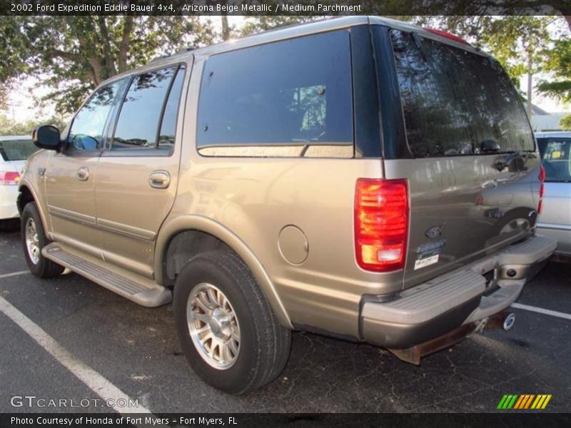 Arizona Beige Metallic / Medium Parchment 2002 Ford Expedition Eddie Bauer 4x4