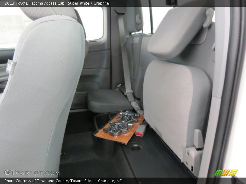 Rear Seat of 2013 Tacoma Access Cab