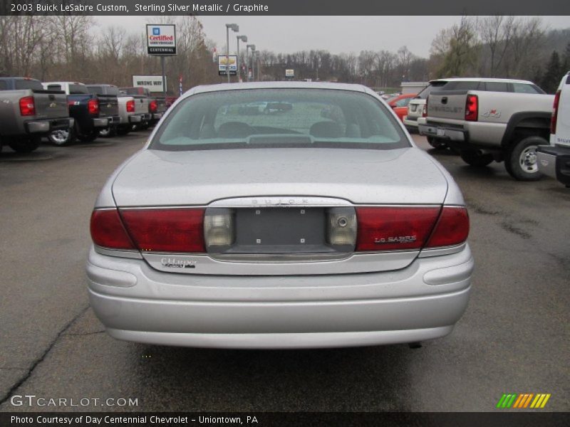 Sterling Silver Metallic / Graphite 2003 Buick LeSabre Custom