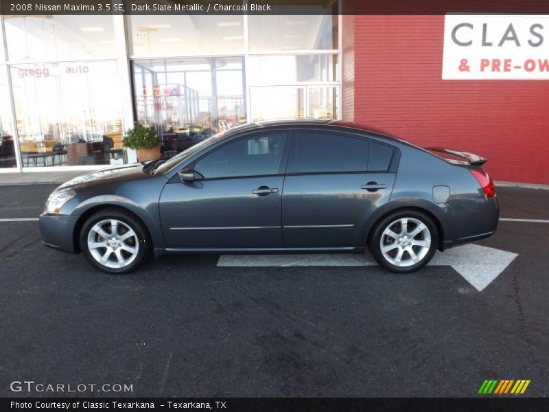 Dark Slate Metallic / Charcoal Black 2008 Nissan Maxima 3.5 SE