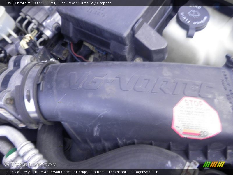 Light Pewter Metallic / Graphite 1999 Chevrolet Blazer LT 4x4