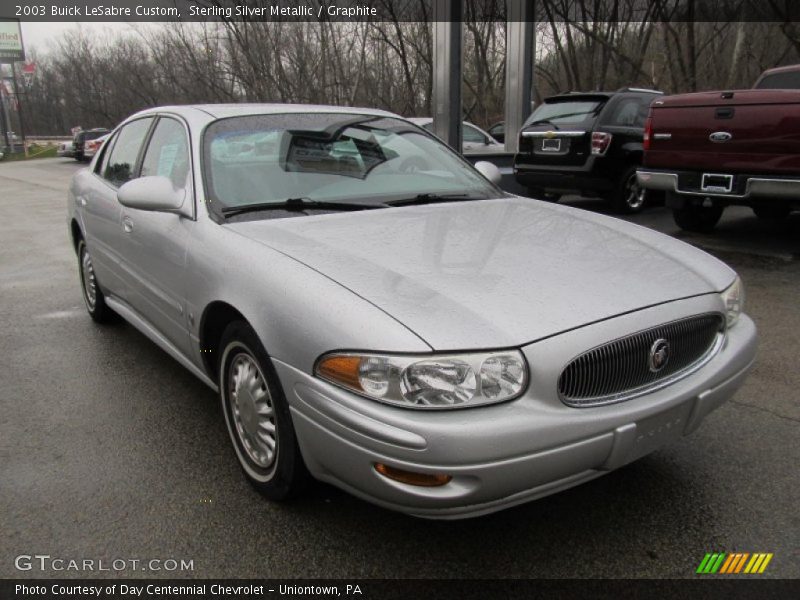 Sterling Silver Metallic / Graphite 2003 Buick LeSabre Custom